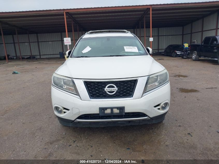 2014 Nissan Pathfinder Platinum VIN: 5N1AR2MM4EC619527 Lot: 41020731