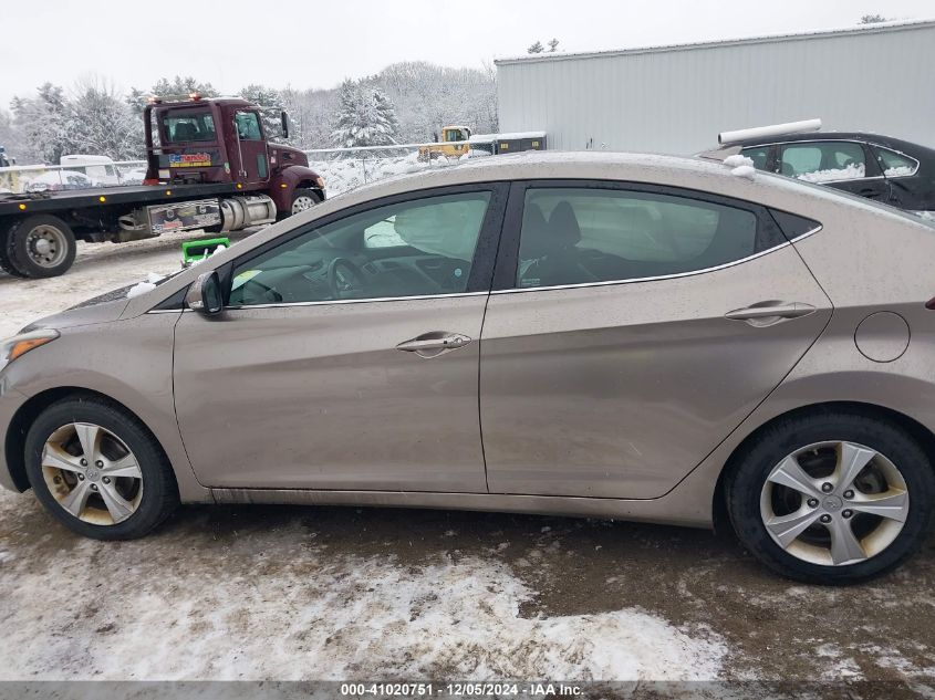 2016 Hyundai Elantra Value Edition VIN: 5NPDH4AE2GH772458 Lot: 41020751