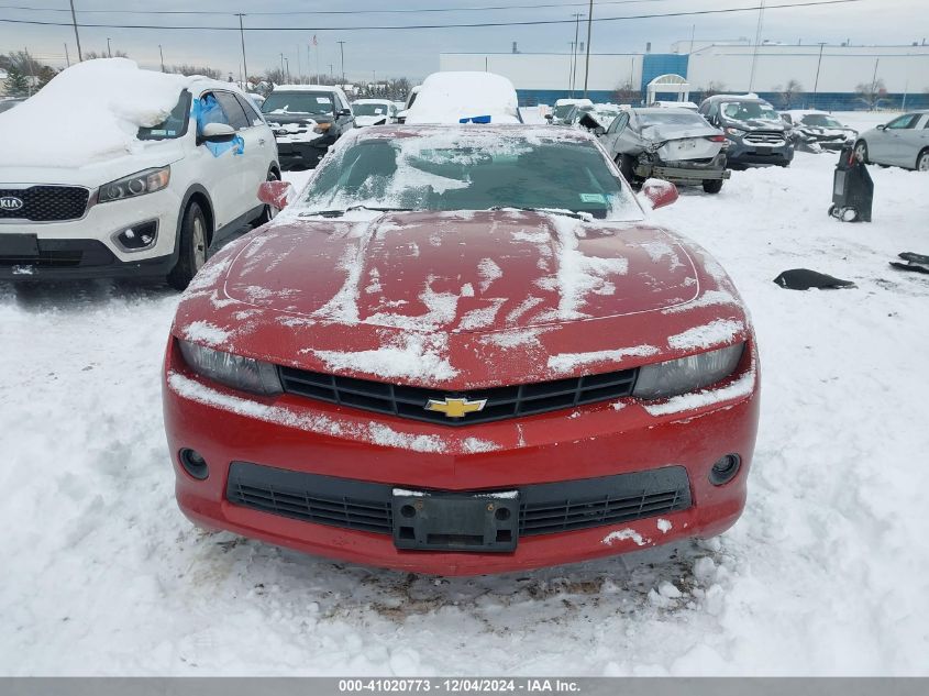 2014 Chevrolet Camaro 1Lt VIN: 2G1FB1E38E9147850 Lot: 41020773