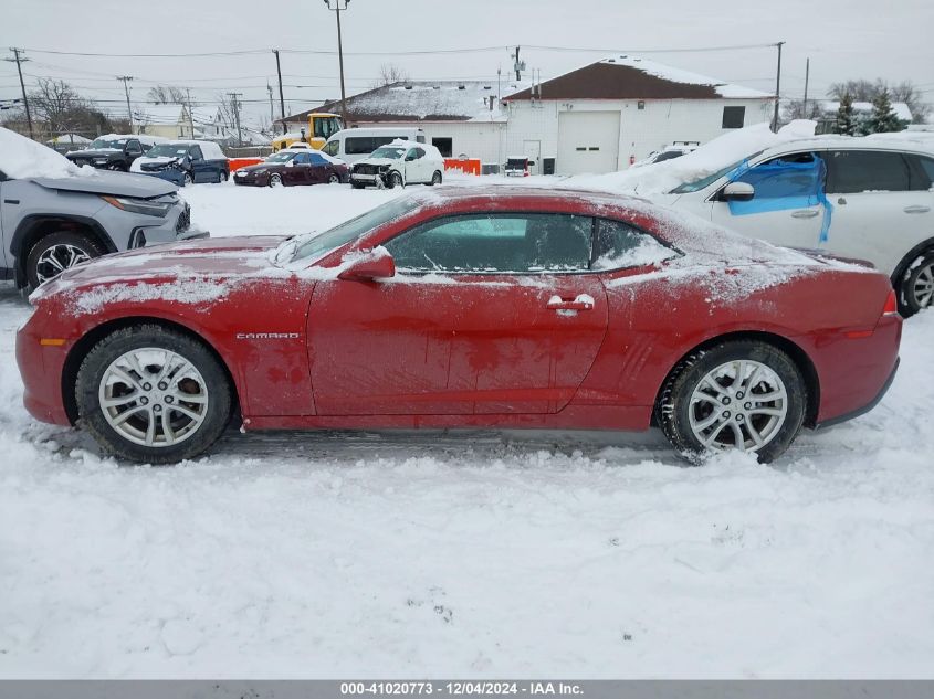 2014 Chevrolet Camaro 1Lt VIN: 2G1FB1E38E9147850 Lot: 41020773