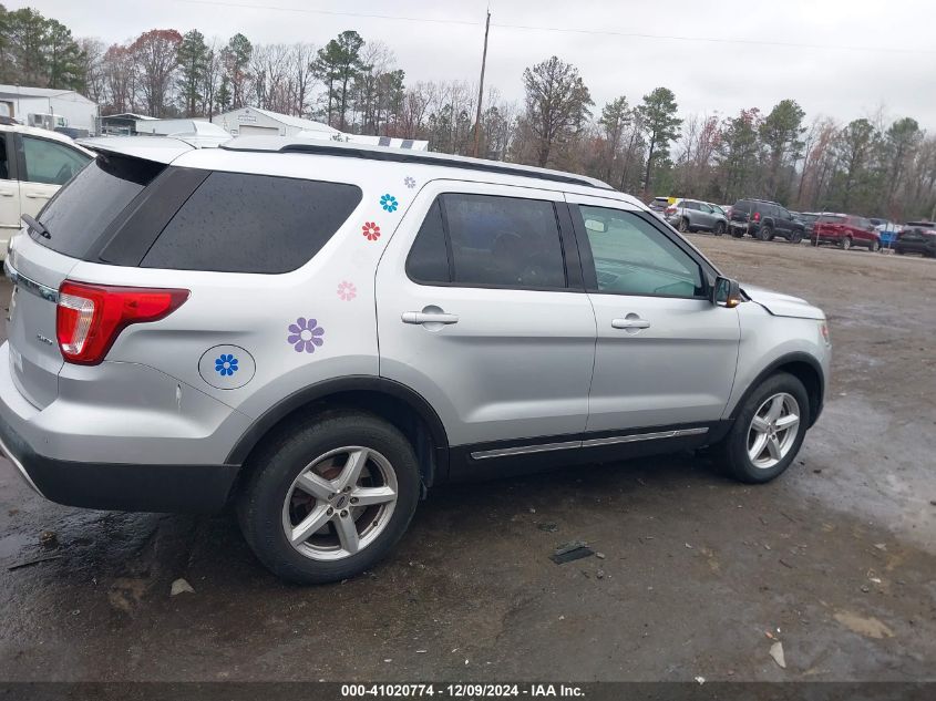 2016 Ford Explorer Xlt VIN: 1FM5K8D86GGB31932 Lot: 41020774