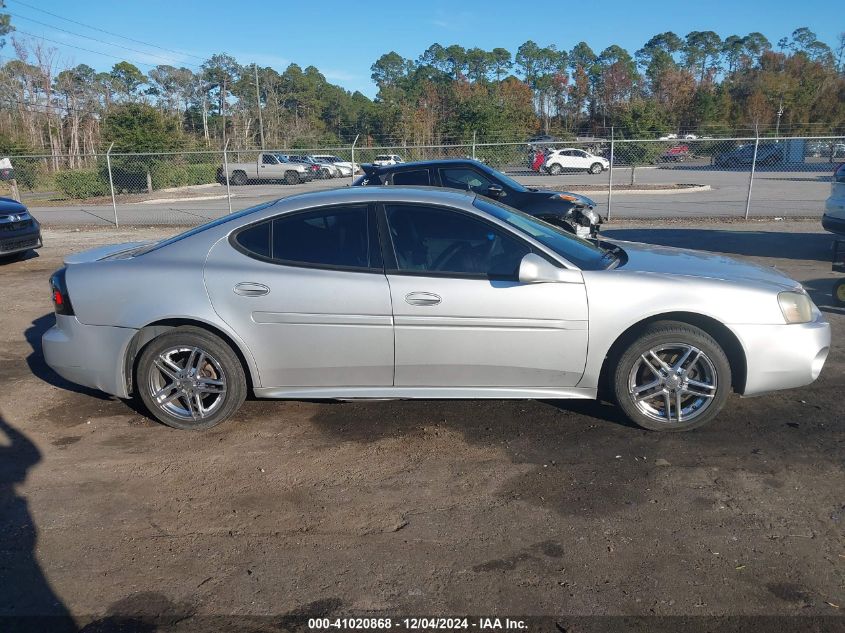 2005 Pontiac Grand Prix VIN: 2G2WP542751243173 Lot: 41020868