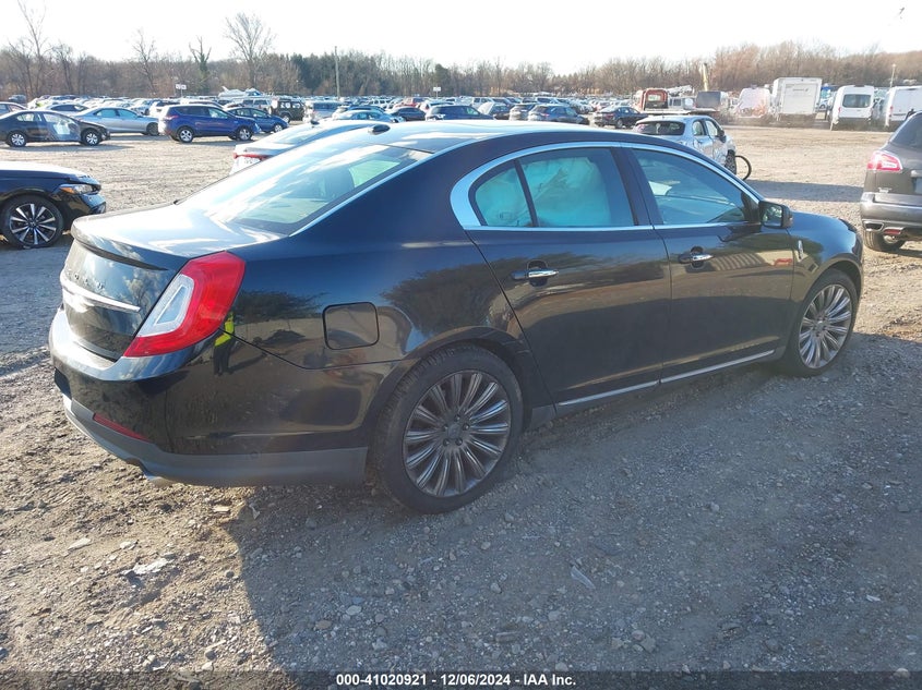 2015 LINCOLN MKS VIN: 1LNHL9EK0FG608136