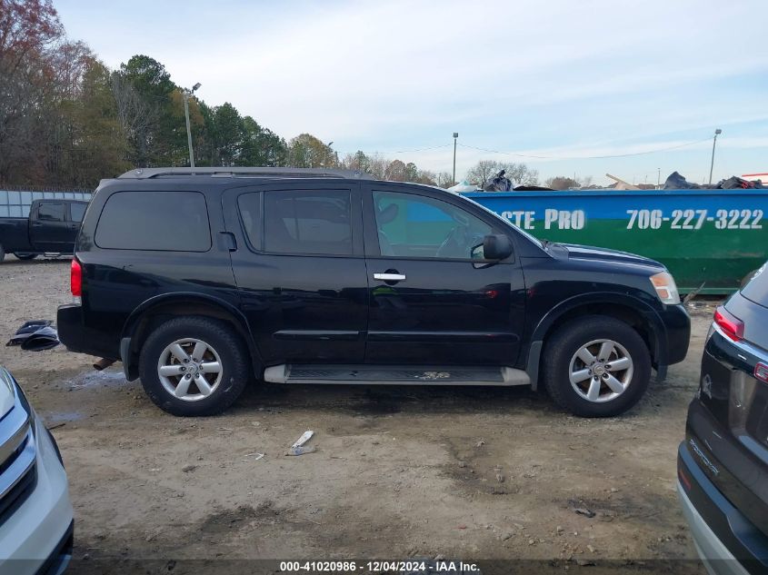 2013 Nissan Armada Sv VIN: 5N1AA0NC5DN609075 Lot: 41020986