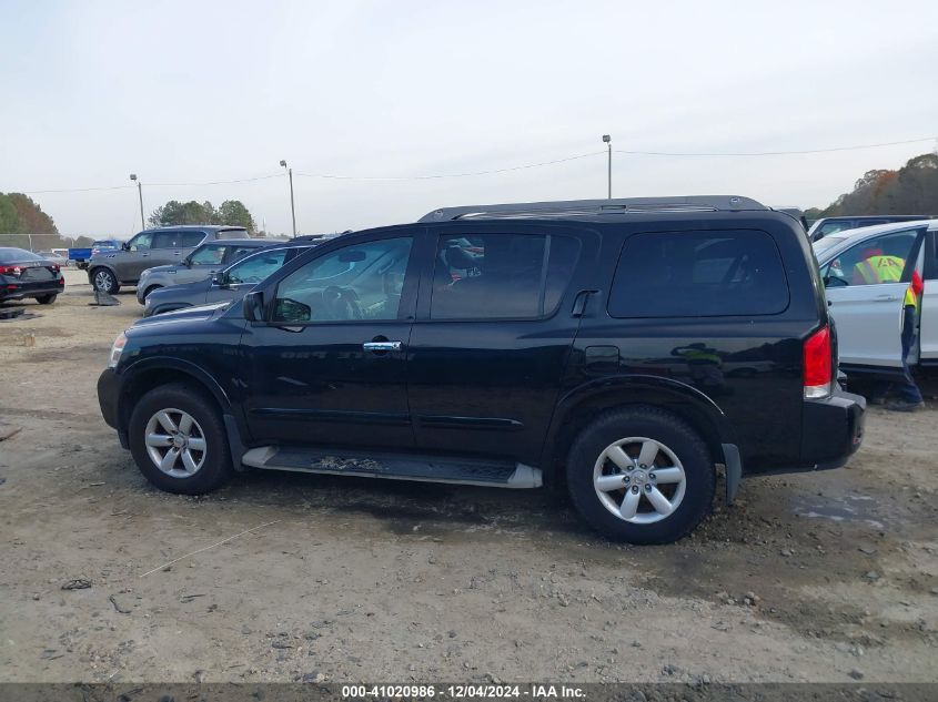 2013 Nissan Armada Sv VIN: 5N1AA0NC5DN609075 Lot: 41020986