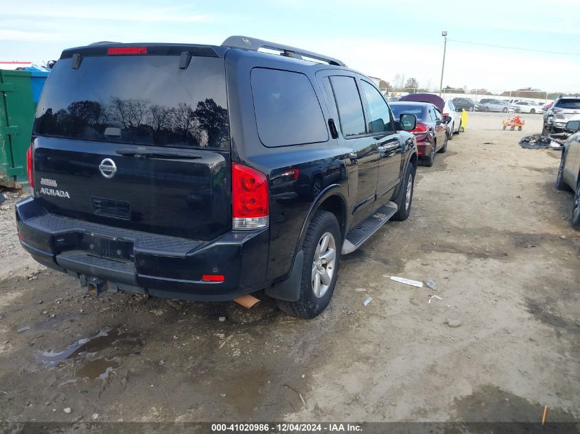 VIN 5N1AA0NC5DN609075 2013 NISSAN ARMADA no.4