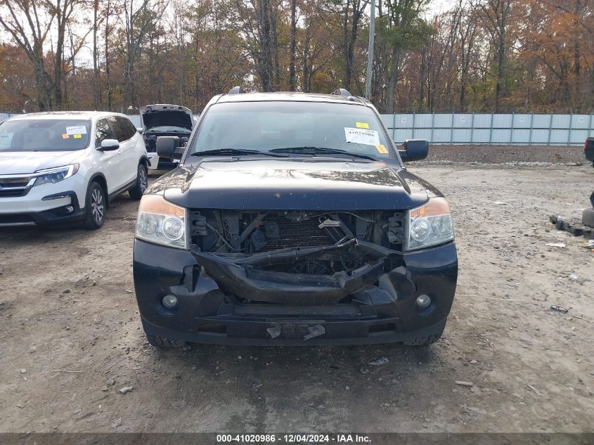 2013 Nissan Armada Sv VIN: 5N1AA0NC5DN609075 Lot: 41020986