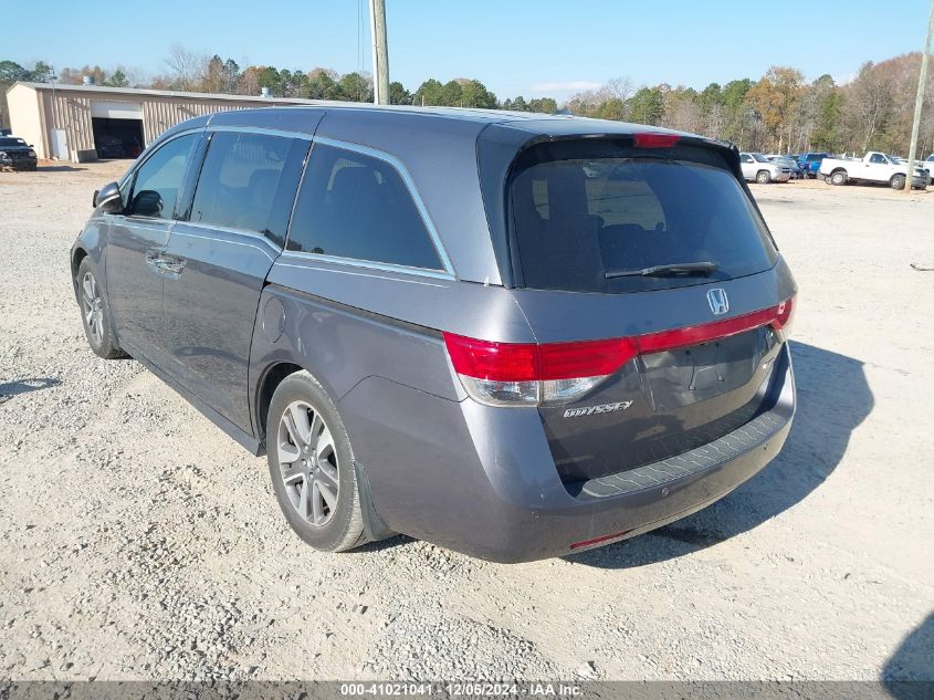 VIN 5FNRL5H94EB115675 2014 Honda Odyssey, Touring/T... no.3