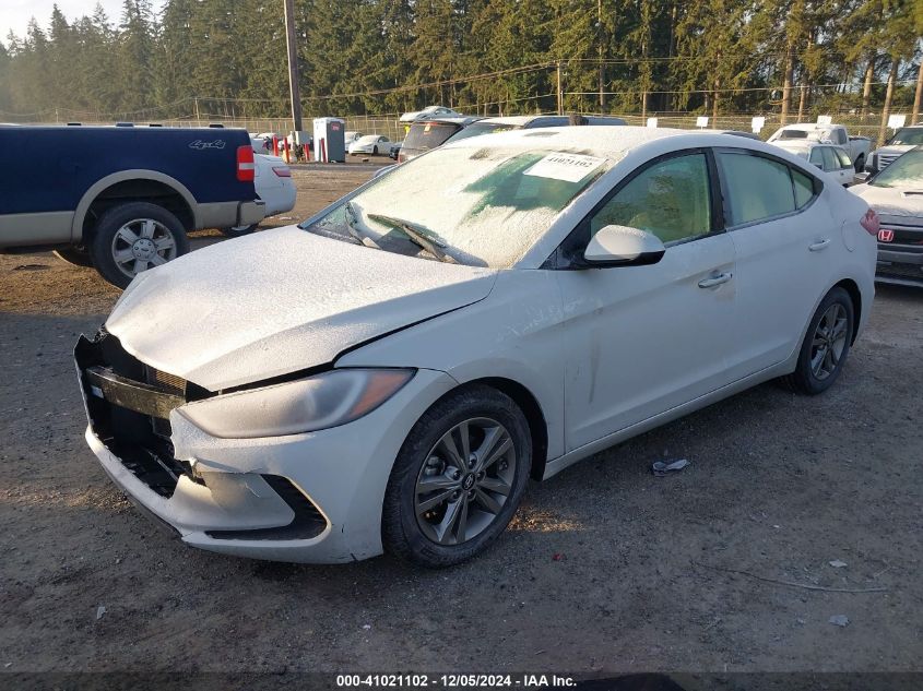 VIN 5NPD84LF7JH293661 2018 Hyundai Elantra, Sel no.2