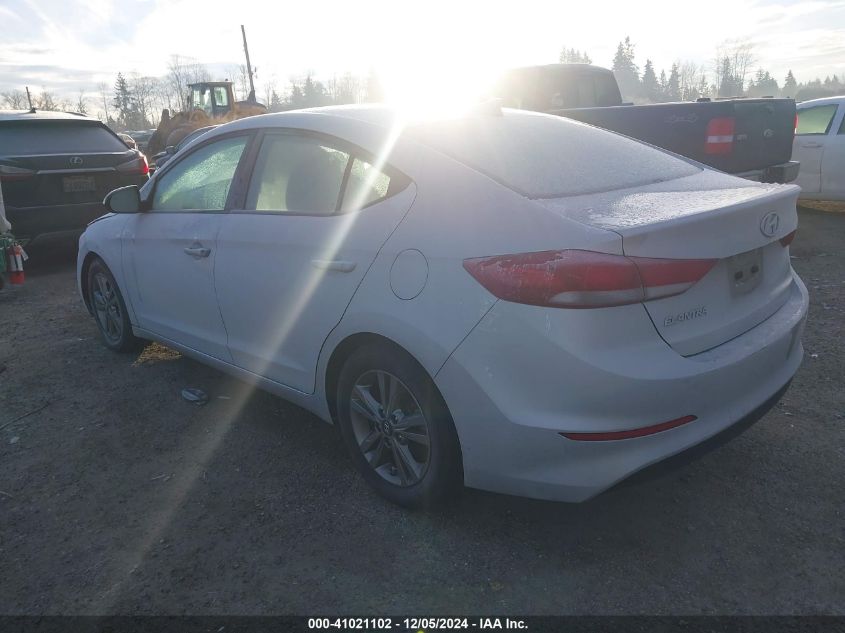 VIN 5NPD84LF7JH293661 2018 Hyundai Elantra, Sel no.3