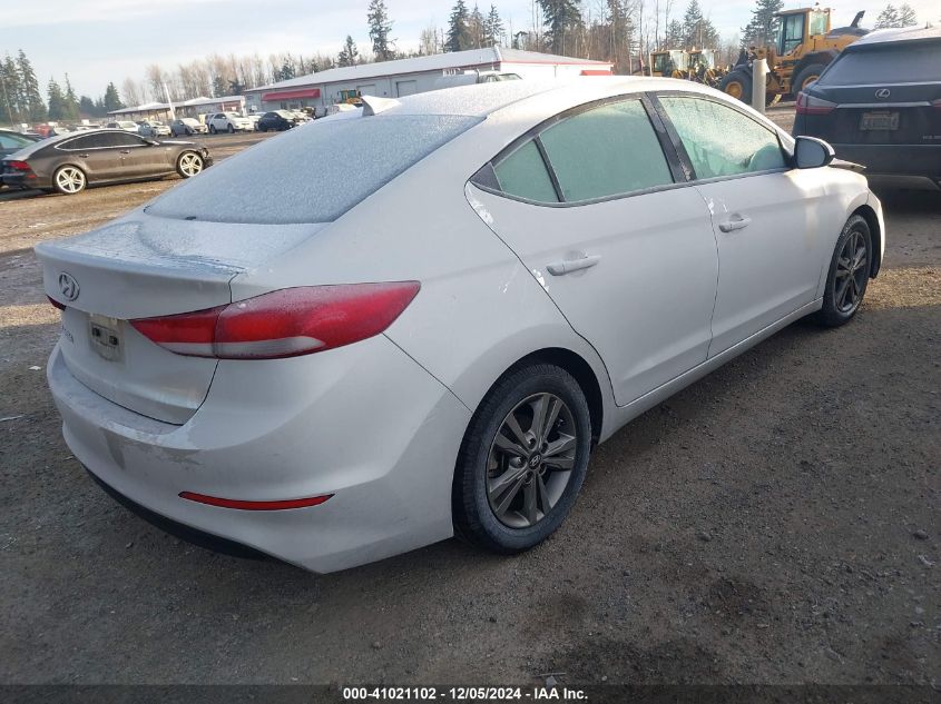 VIN 5NPD84LF7JH293661 2018 Hyundai Elantra, Sel no.4