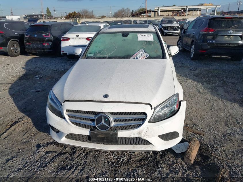 VIN WDDWF8DBXLR533188 2020 Mercedes-Benz C 300 no.12