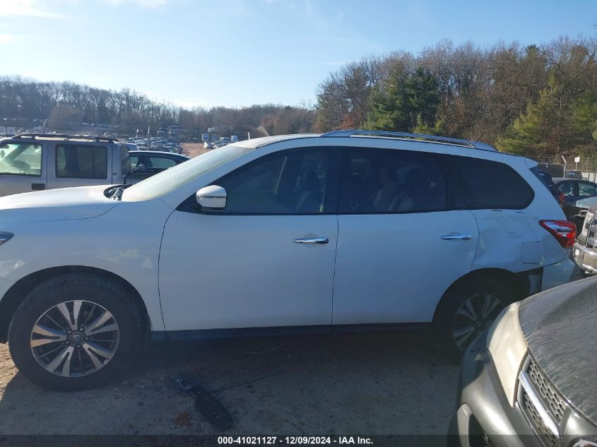 2017 Nissan Pathfinder S VIN: 5N1DR2MM3HC696391 Lot: 41021127