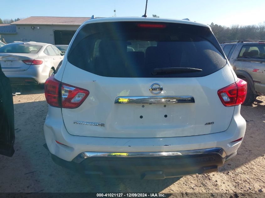 2017 Nissan Pathfinder S VIN: 5N1DR2MM3HC696391 Lot: 41021127