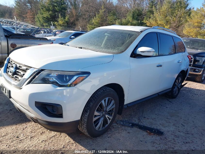 VIN 5N1DR2MM3HC696391 2017 Nissan Pathfinder, S no.2