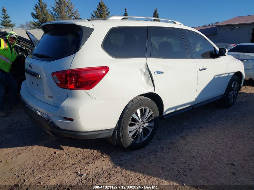 VIN 5N1DR2MM3HC696391 2017 Nissan Pathfinder, S no.4