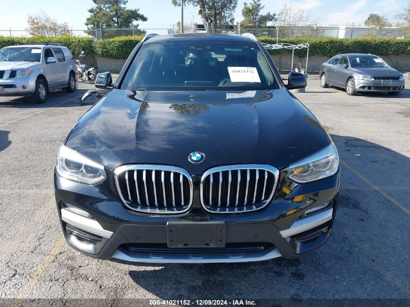 2019 BMW X3 XDRIVE30I - 5UXTR9C51KLR03367