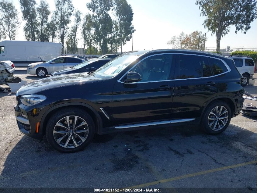 2019 BMW X3 XDRIVE30I - 5UXTR9C51KLR03367