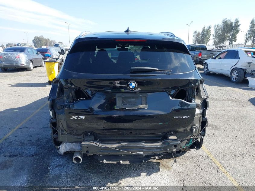 2019 BMW X3 XDRIVE30I - 5UXTR9C51KLR03367