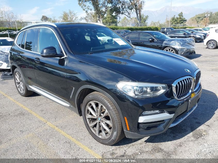 VIN 5UXTR9C51KLR03367 2019 BMW X3, Xdrive30I no.1