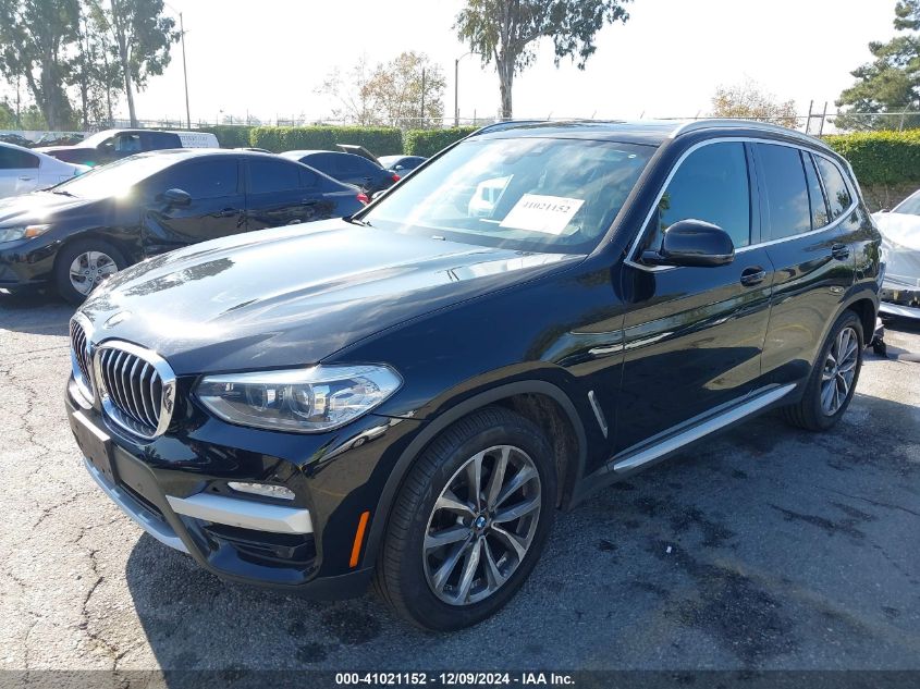 2019 BMW X3 XDRIVE30I - 5UXTR9C51KLR03367