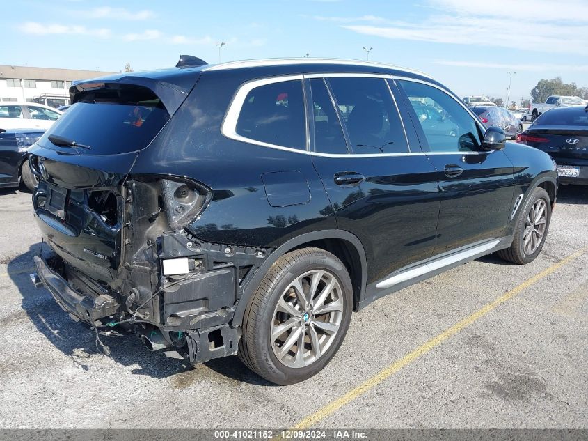 2019 BMW X3 XDRIVE30I - 5UXTR9C51KLR03367