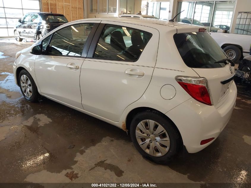 VIN JTDKTUD39ED584264 2014 Toyota Yaris, Le (tmc/Cb... no.3