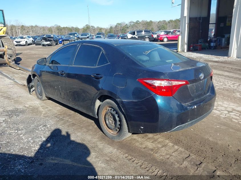 VIN 2T1BURHE2KC149469 2019 Toyota Corolla, LE no.3