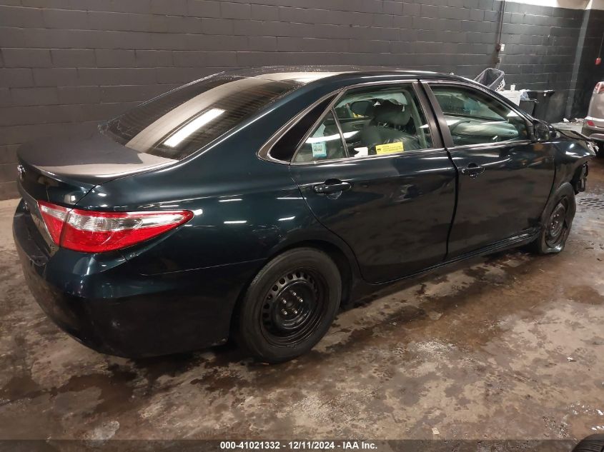 VIN 4T4BF1FK9GR570895 2016 Toyota Camry, LE no.4