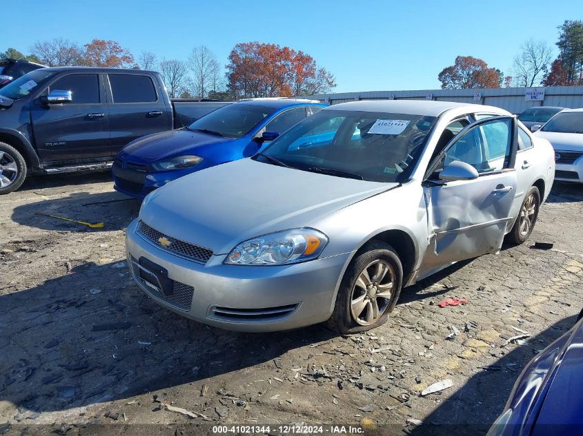 VIN 2G1WF5E38D1136744 2013 Chevrolet Impala, LS no.2