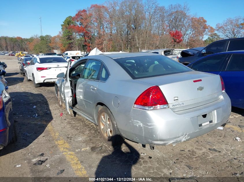 VIN 2G1WF5E38D1136744 2013 Chevrolet Impala, LS no.3