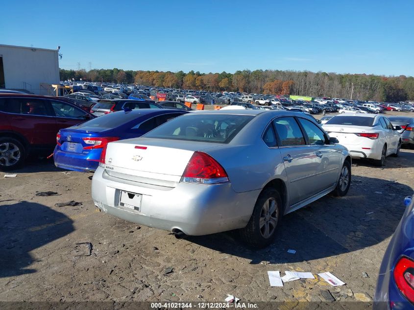 VIN 2G1WF5E38D1136744 2013 Chevrolet Impala, LS no.4