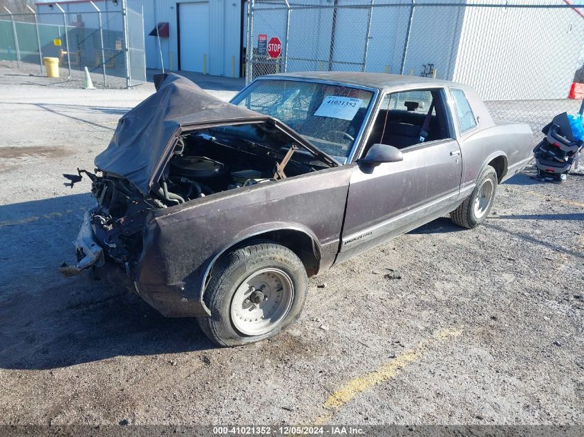 1986 Chevrolet Monte Carlo