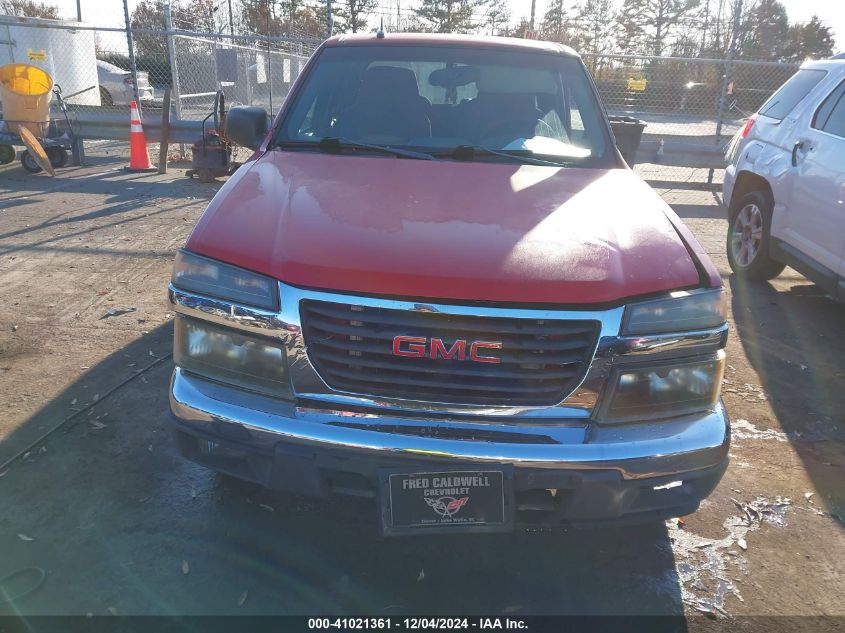 2005 GMC Canyon Sle VIN: 1GTCS136558229649 Lot: 41021361