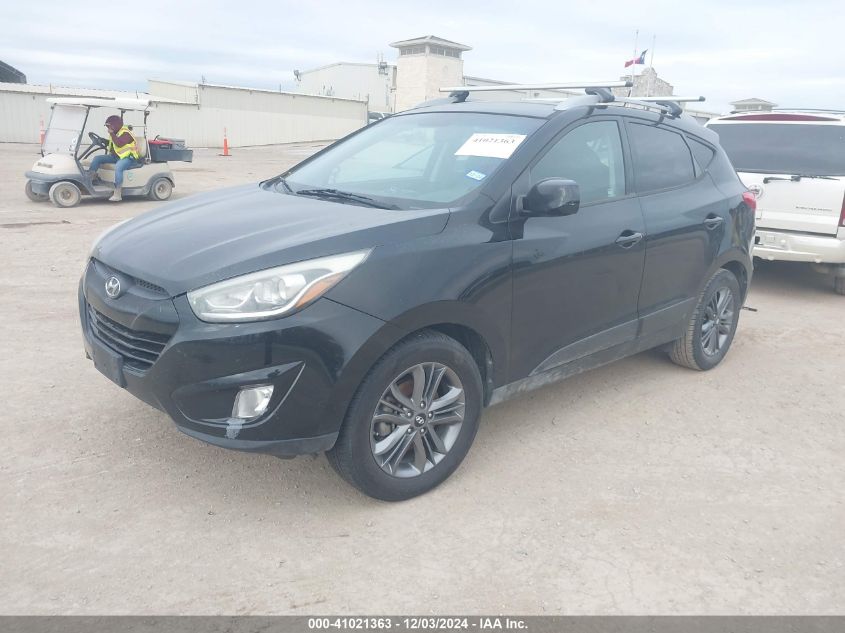 VIN KM8JU3AG7FU115519 2015 Hyundai Tucson, SE no.2