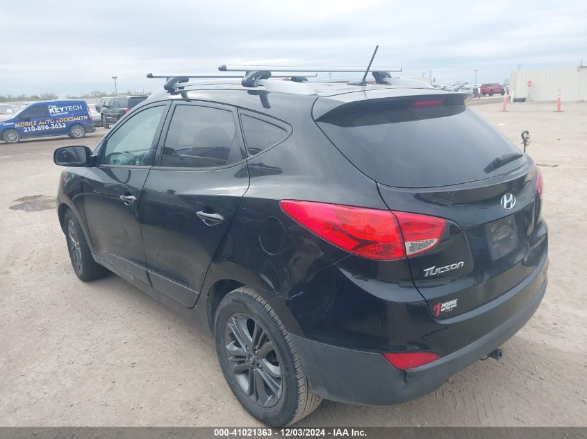 VIN KM8JU3AG7FU115519 2015 Hyundai Tucson, SE no.3