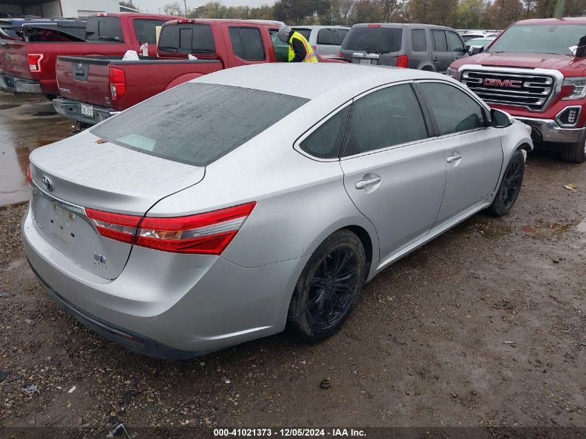 VIN 4T1BD1EB9DU005642 2013 Toyota Avalon, Hybrid Xl... no.4