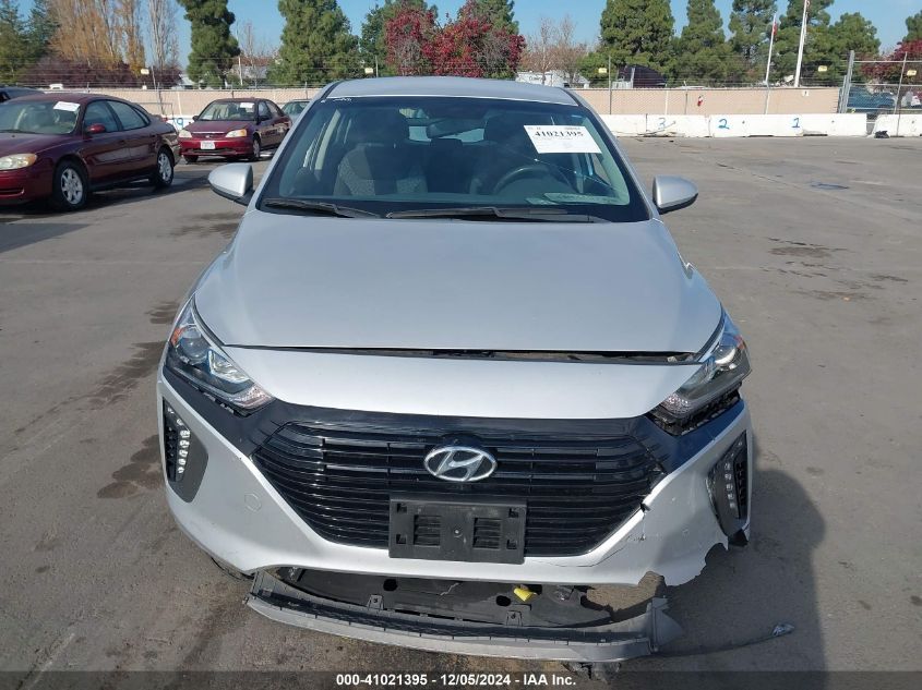 2017 Hyundai Ioniq Hybrid Sel VIN: KMHC75LC6HU057346 Lot: 41021395