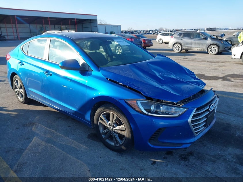 VIN 5NPD84LF7JH253791 2018 HYUNDAI ELANTRA SEL