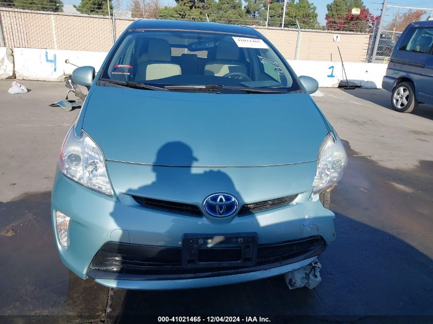 VIN JTDKN3DU4D1731975 2013 Toyota Prius, Three no.12