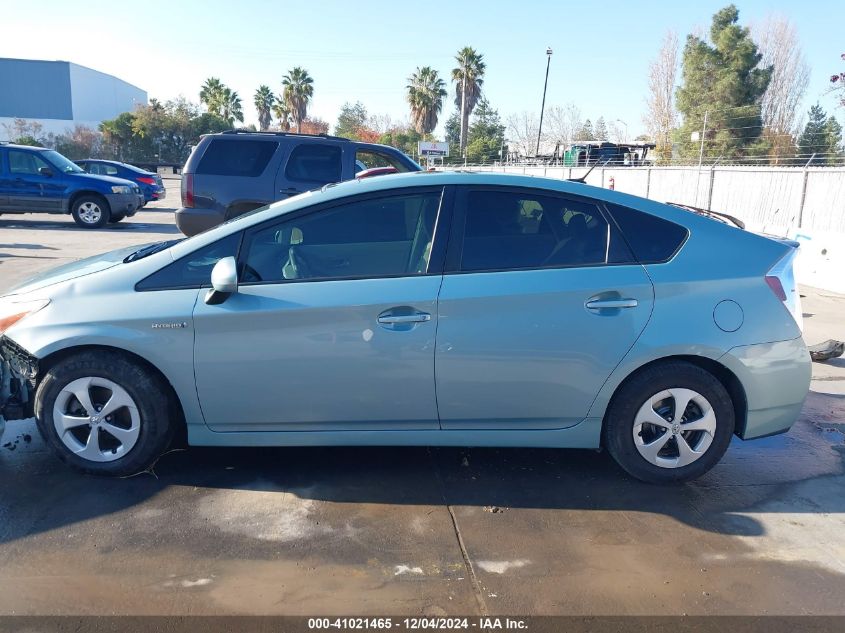 VIN JTDKN3DU4D1731975 2013 Toyota Prius, Three no.14