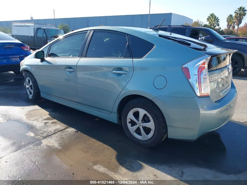 VIN JTDKN3DU4D1731975 2013 Toyota Prius, Three no.3