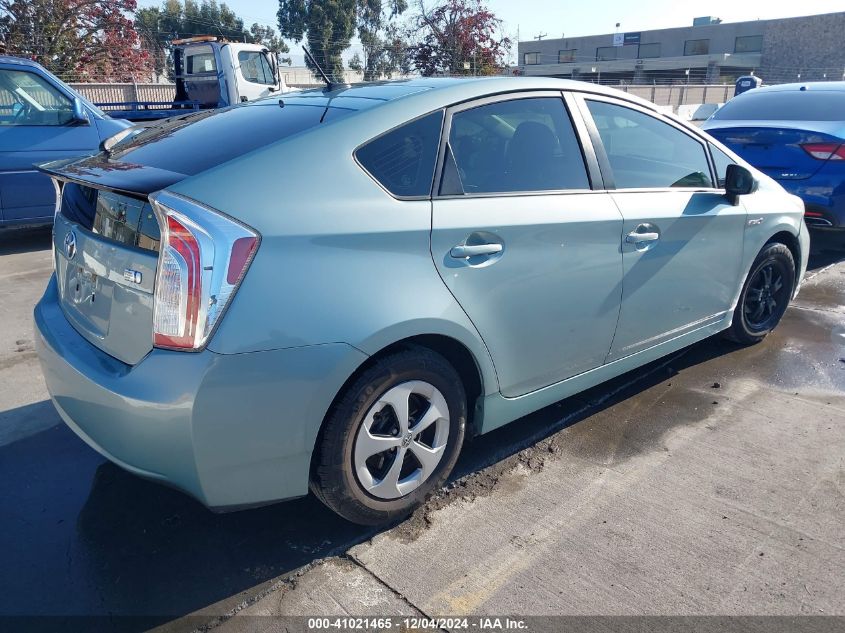 VIN JTDKN3DU4D1731975 2013 Toyota Prius, Three no.4