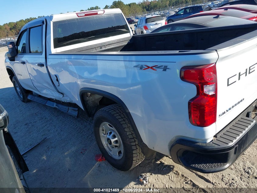 2021 CHEVROLET SILVERADO 2500HD 4WD  LONG BED WT - 1GC1YLE7XMF131184