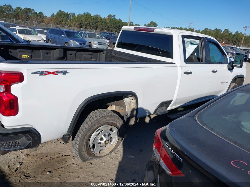 2021 CHEVROLET SILVERADO 2500HD 4WD  LONG BED WT - 1GC1YLE7XMF131184