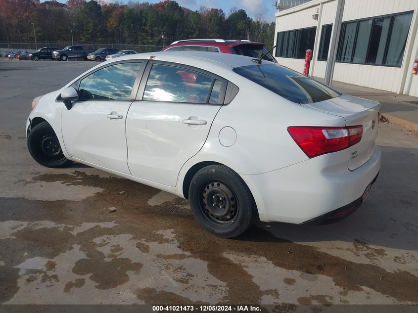 Vin: knadm4a30c6090254, lot: 41511377, kia rio lx 20123
