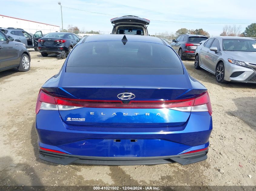 2021 Hyundai Elantra Sel VIN: 5NPLS4AG9MH034747 Lot: 41021502