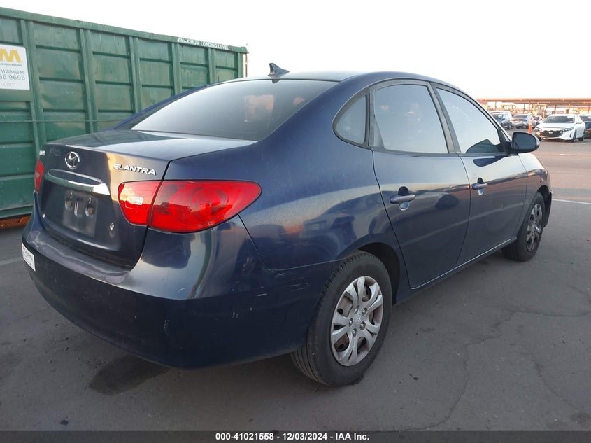 2010 HYUNDAI ELANTRA VIN: KMHDU4AD0AU138514