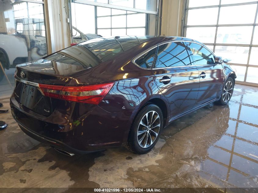 VIN 4T1BK1EB0GU210521 2016 Toyota Avalon, Xle no.4