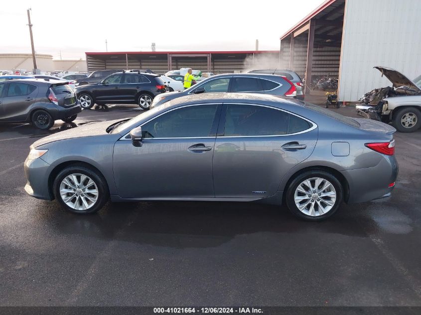 VIN JTHBW1GGXE2052567 2014 Lexus ES, 300H no.15